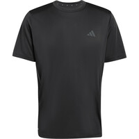 adidas camiseta fitness hombre TECH ESSENTIALS 3 STRIPES NEGRO 04
