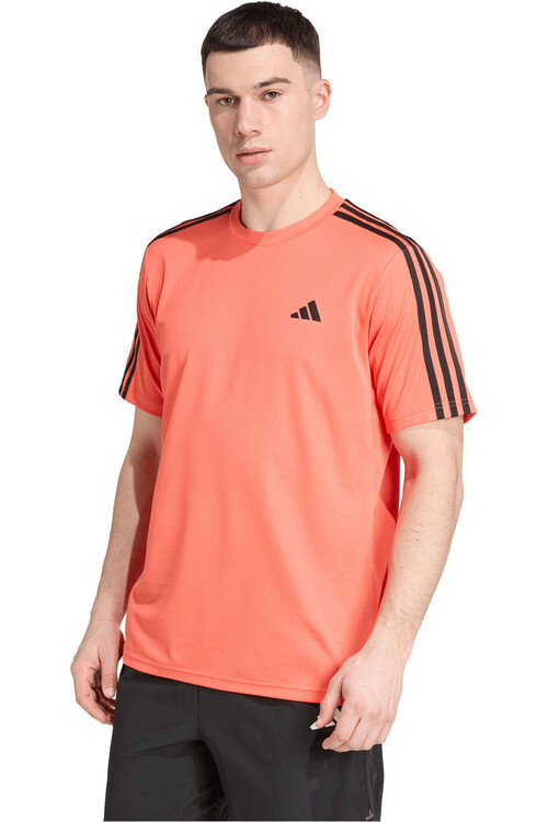 ADIDAS TRAIN ESSENTIALS 3 STRIPES naranja