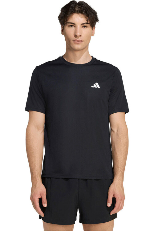 adidas camiseta fitness hombre WORKOUT ESSENTIALS BASE NEGRO