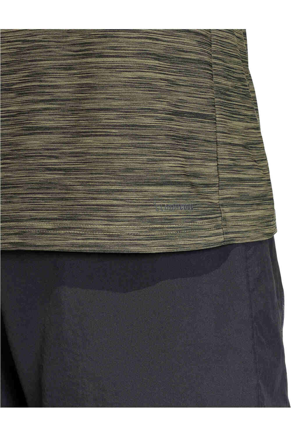 adidas camiseta fitness hombre WORKOUT ESSENTIALS FLEX VERDE 03