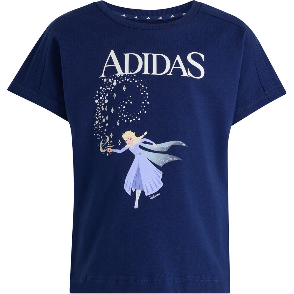 adidas camiseta junior niña DISNEY FROZEN AZUL 04