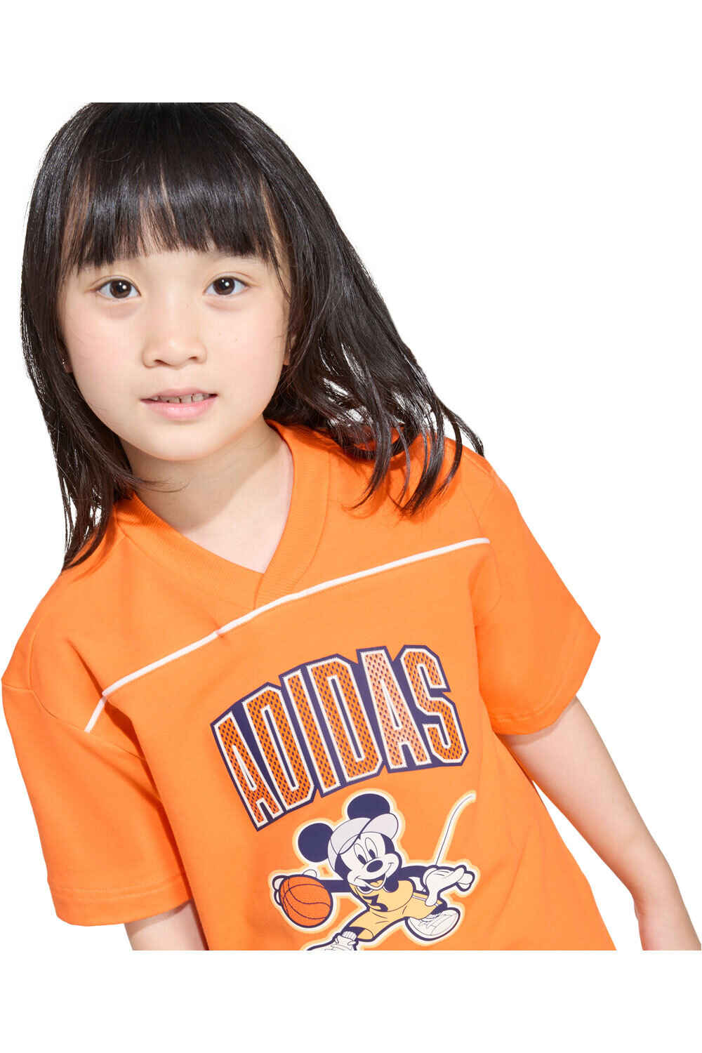 adidas camiseta junior niña DISNEY MICKEY MOUSE NARANJA 03
