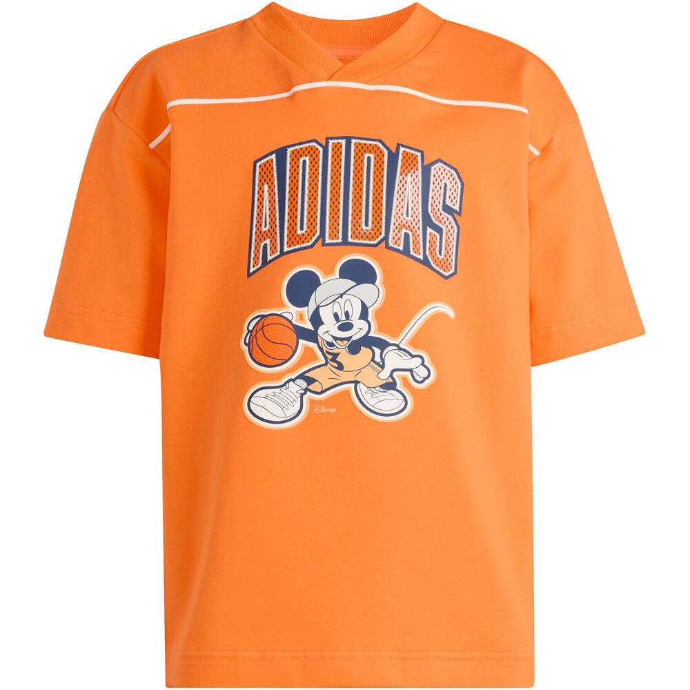 adidas camiseta junior niña DISNEY MICKEY MOUSE NARANJA 05