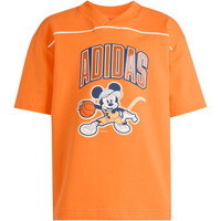 adidas camiseta junior niña DISNEY MICKEY MOUSE NARANJA 05