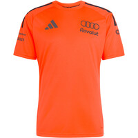 adidas camiseta manga corta hombre AUDI F1 TEAM ROJO 04