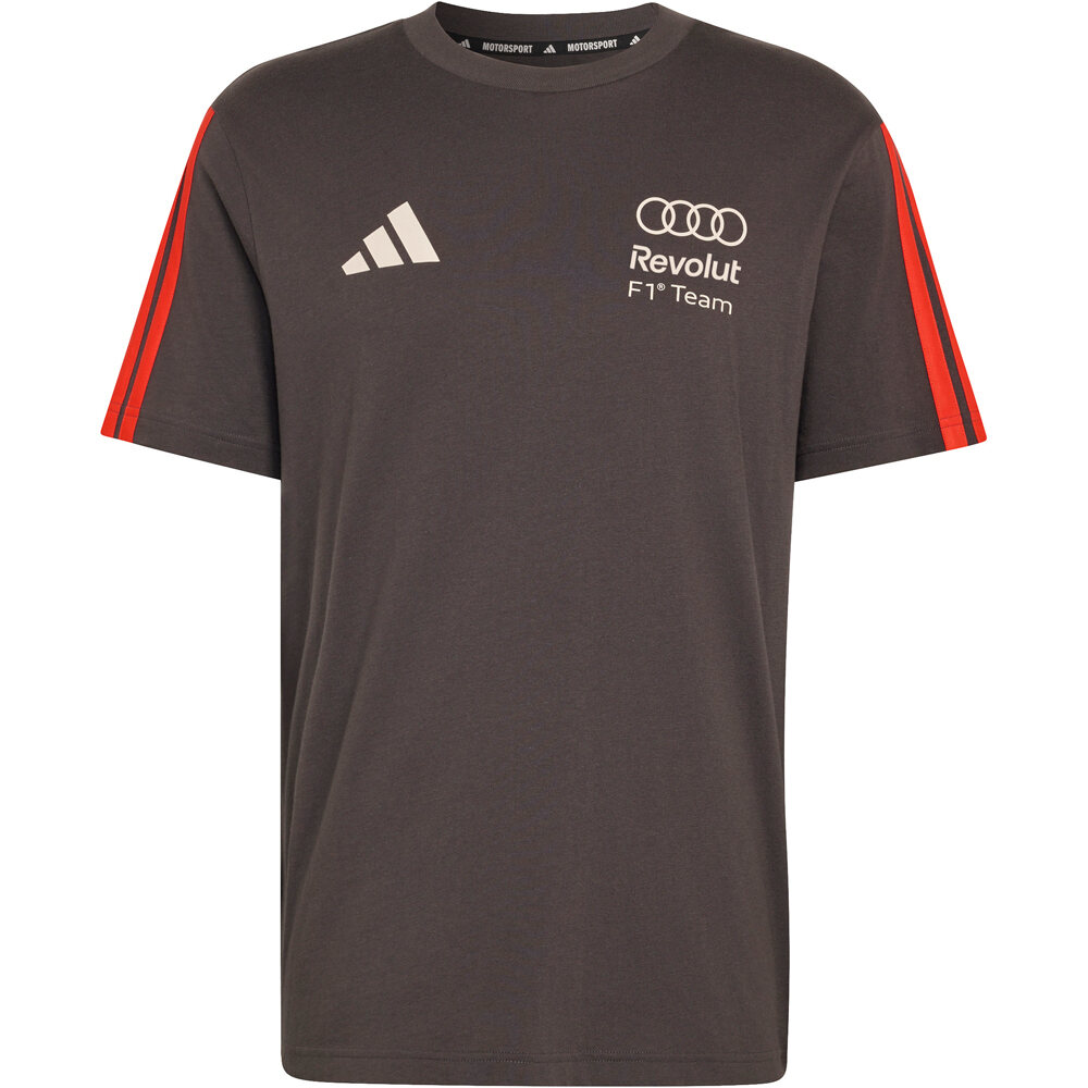 adidas camiseta manga corta hombre AUDI FORMULA ONE TEAM DNA NEGRO 05