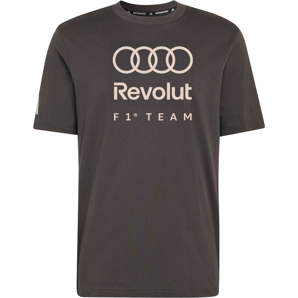adidas camiseta manga corta hombre AUDI FORMULA ONE TEAM DNA NEGRO 05