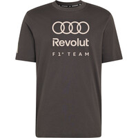 adidas camiseta manga corta hombre AUDI FORMULA ONE TEAM DNA NEGRO 05