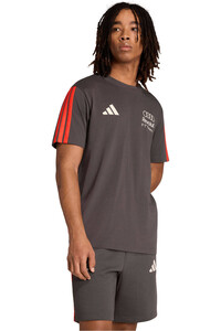 adidas camiseta manga corta hombre AUDI FORMULA ONE TEAM DNA NEGRO vista detalle