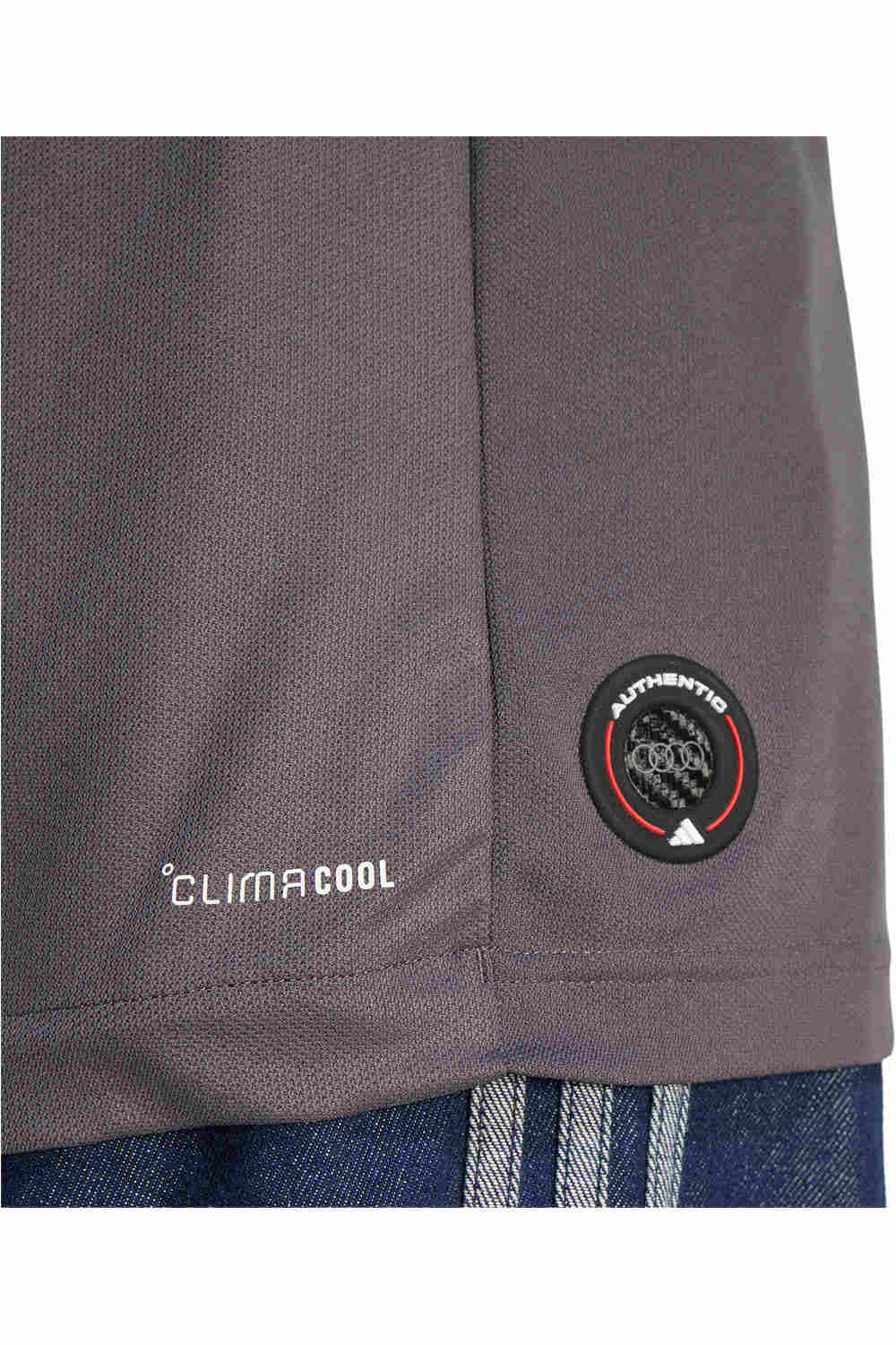 adidas camiseta manga corta hombre AUDI REVOLUT F1 TEAM DRIVER GRIS 03