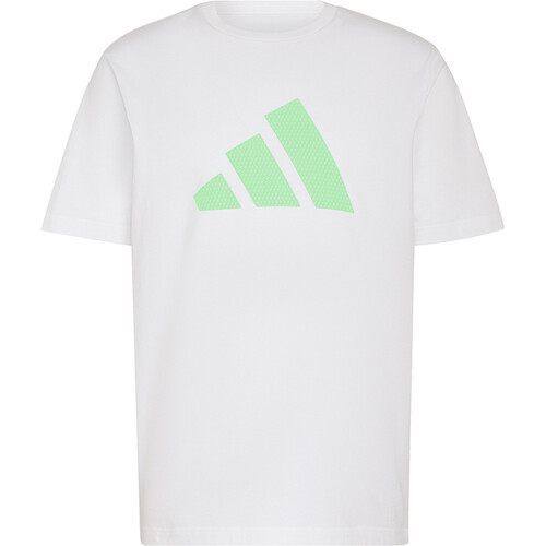 adidas camiseta manga corta hombre BIG LOGO GRAPHIC BLANCO