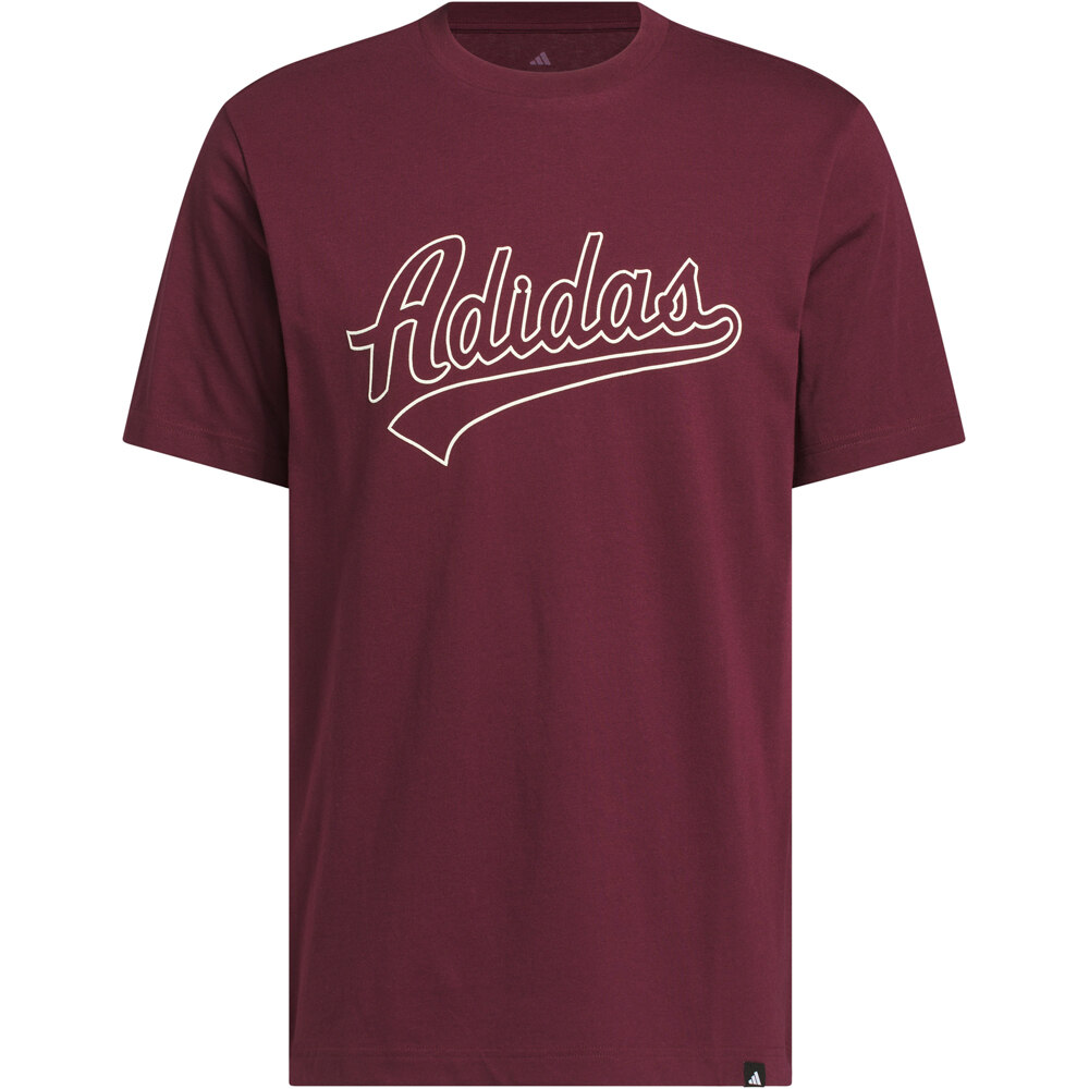 adidas camiseta manga corta hombre Camiseta estampada Varsity Tailsweep ROJO 04