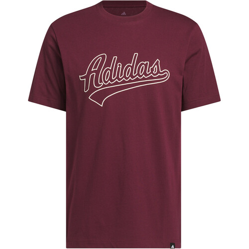 adidas camiseta manga corta hombre Camiseta estampada Varsity Tailsweep ROJO