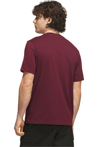 adidas camiseta manga corta hombre Camiseta estampada Varsity Tailsweep ROJO vista trasera