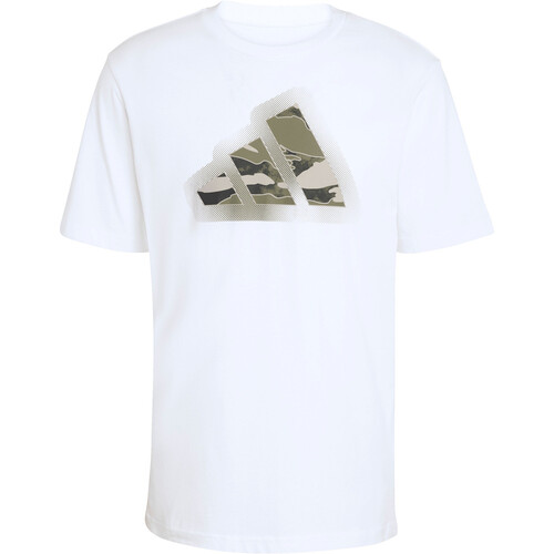 adidas camiseta manga corta hombre CAMO MODERN LOGO GRAPHIC BLANCO