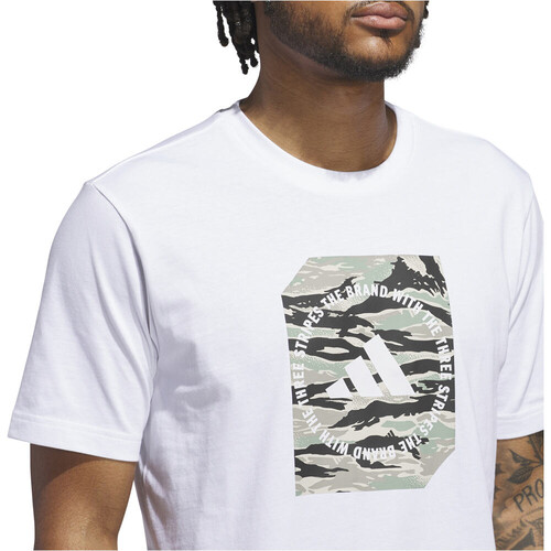 ADIDAS CAMO SHAPE GRAPHIC blanco