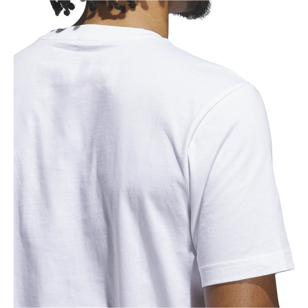 adidas camiseta manga corta hombre CAMO SHAPE GRAPHIC BLANCO 04