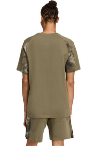 adidas camiseta manga corta hombre CAMO VERDE vista trasera