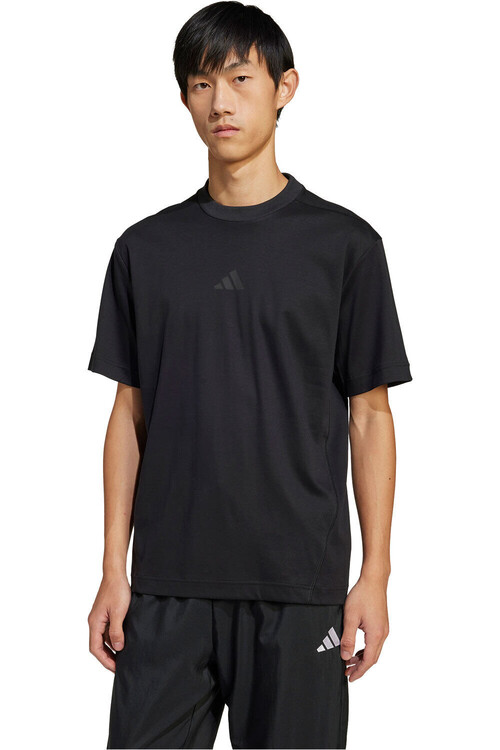 adidas camiseta manga corta hombre CITY ESCAPE NEGRO