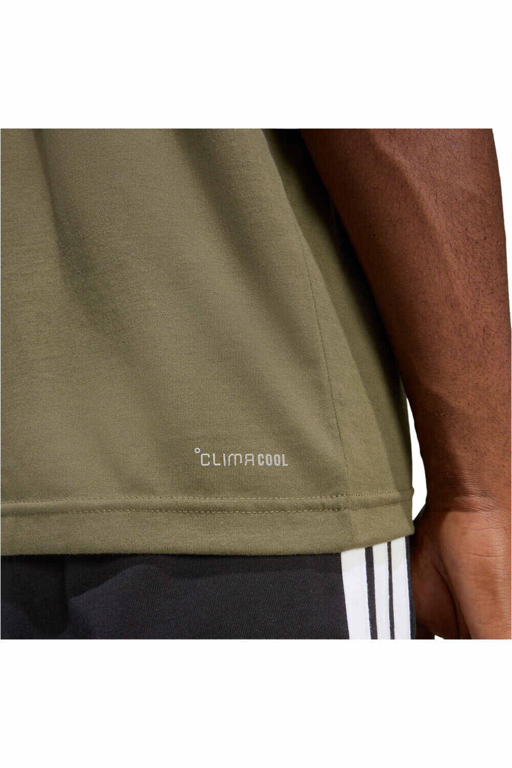adidas camiseta manga corta hombre CLIMACOOL CAMO LINEAR GRAPHIC VERDE 03