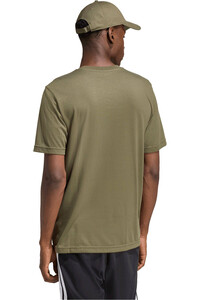 adidas camiseta manga corta hombre CLIMACOOL CAMO LINEAR GRAPHIC VERDE vista trasera