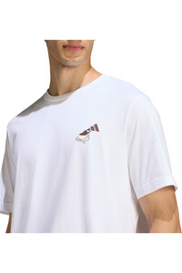 adidas camiseta manga corta hombre COFFEE CAFE CHEESECAKE BLANCO 03
