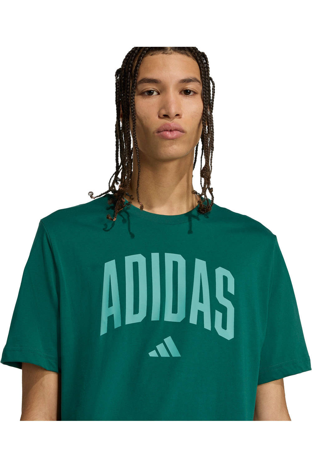 adidas camiseta manga corta hombre COLLEGIATE VERDE 03
