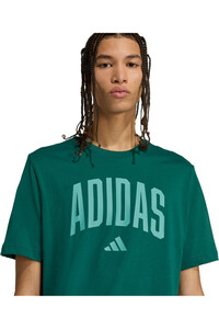 adidas camiseta manga corta hombre COLLEGIATE VERDE 03