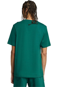 adidas camiseta manga corta hombre COLLEGIATE VERDE vista trasera