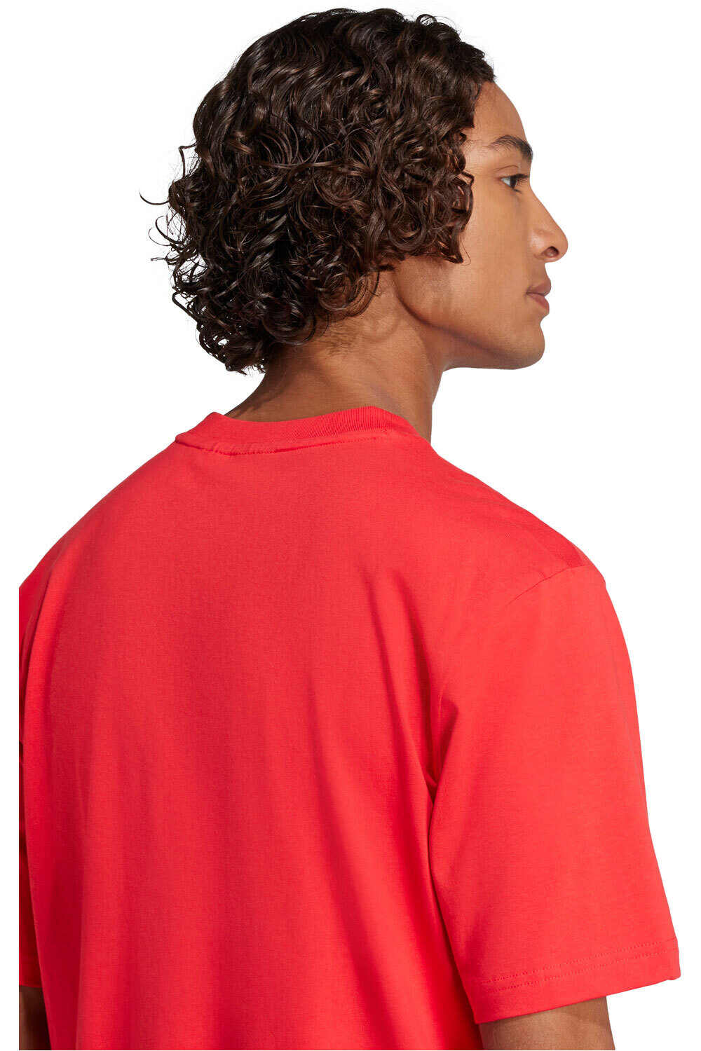 adidas camiseta manga corta hombre ESSENTIALS LINEAR ROJO 04