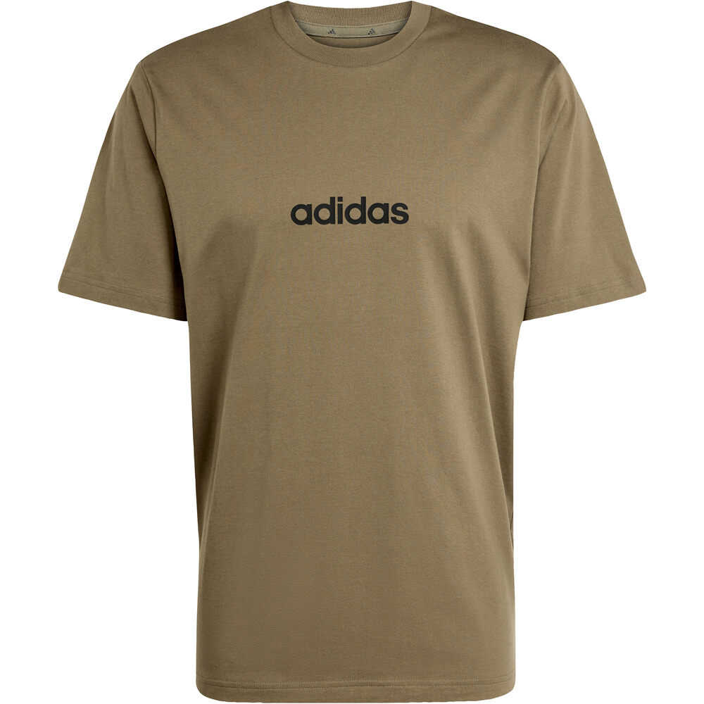 adidas camiseta manga corta hombre ESSENTIALS LINEAR VERDE 04