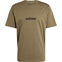 adidas camiseta manga corta hombre ESSENTIALS LINEAR VERDE 04