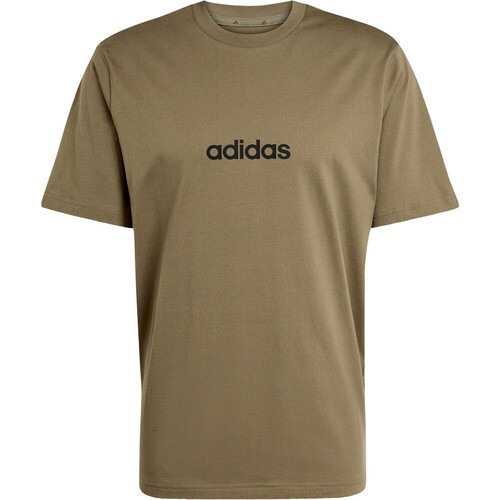 adidas camiseta manga corta hombre ESSENTIALS LINEAR VERDE