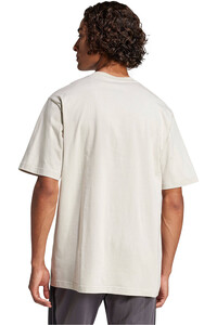 adidas camiseta manga corta hombre ESSENTIALS LINEAR  vista trasera