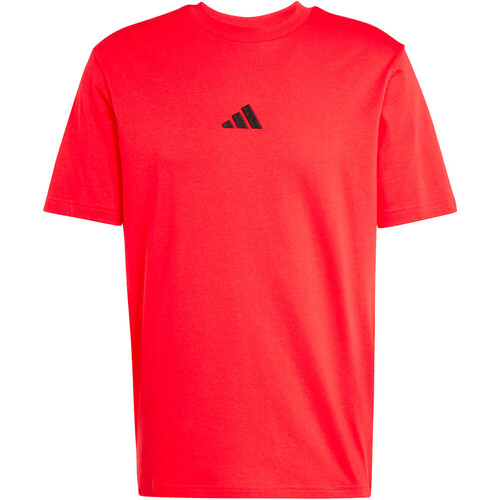 ADIDAS ESSENTIALS SMALL LOGO rojo