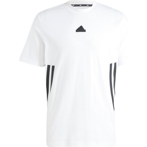 adidas camiseta manga corta hombre FUTURE ICONS 3 STRIPES BLANCO