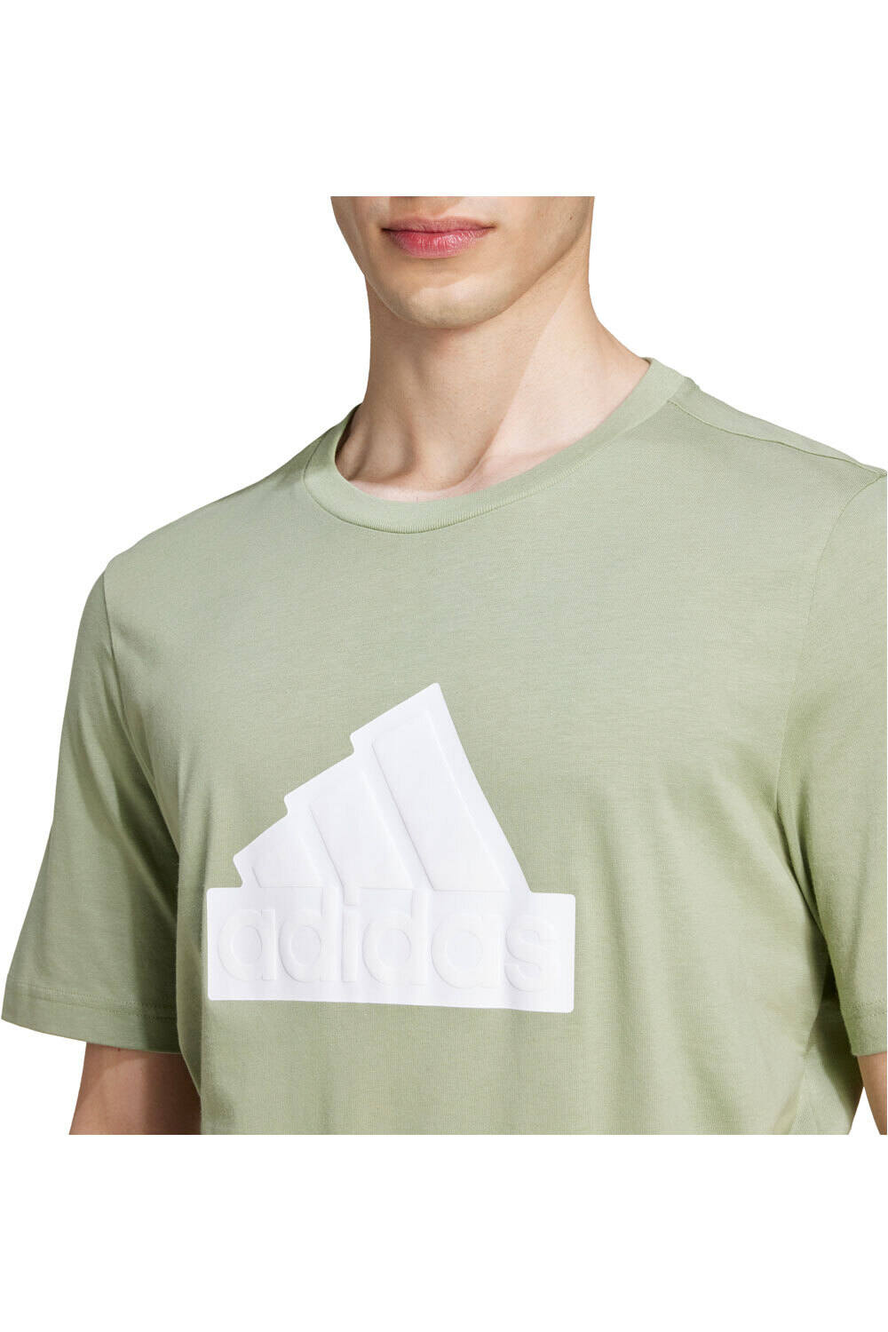 adidas camiseta manga corta hombre FUTURE ICONS BADGE OF SPORT VERDE 03