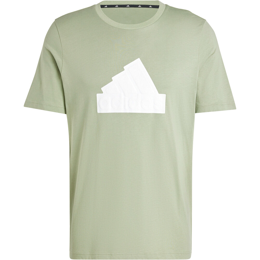adidas camiseta manga corta hombre FUTURE ICONS BADGE OF SPORT VERDE 04