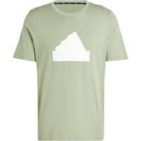 adidas camiseta manga corta hombre FUTURE ICONS BADGE OF SPORT VERDE 04
