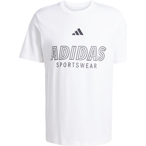 adidas camiseta manga corta hombre HOUSE OF TIRO BLANCO