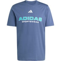 adidas camiseta manga corta hombre HOUSE OF TIRO LINEAR GRAPHIC AZUL 05