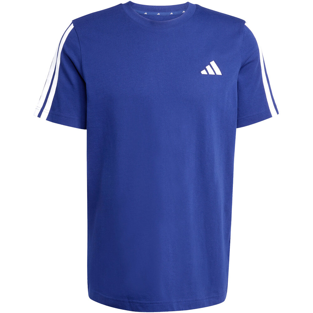 adidas camiseta manga corta hombre MEN 3-STRIPES AZUL 05