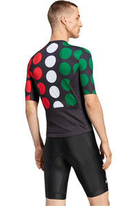 adidas camiseta manga corta hombre MER GDM FZ JSY NEGRO vista trasera