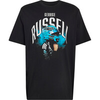 adidas camiseta manga corta hombre MERCEDES - AMG PETRONAS FORMULA 1 TEAM GEORGE RUSSELL GRAPHIC NEGRO 04