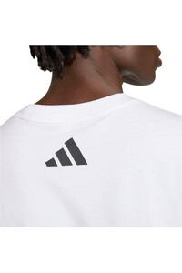 adidas camiseta manga corta hombre MERCEDES-AMG PETRONAS F1 DNA BLANCO 03