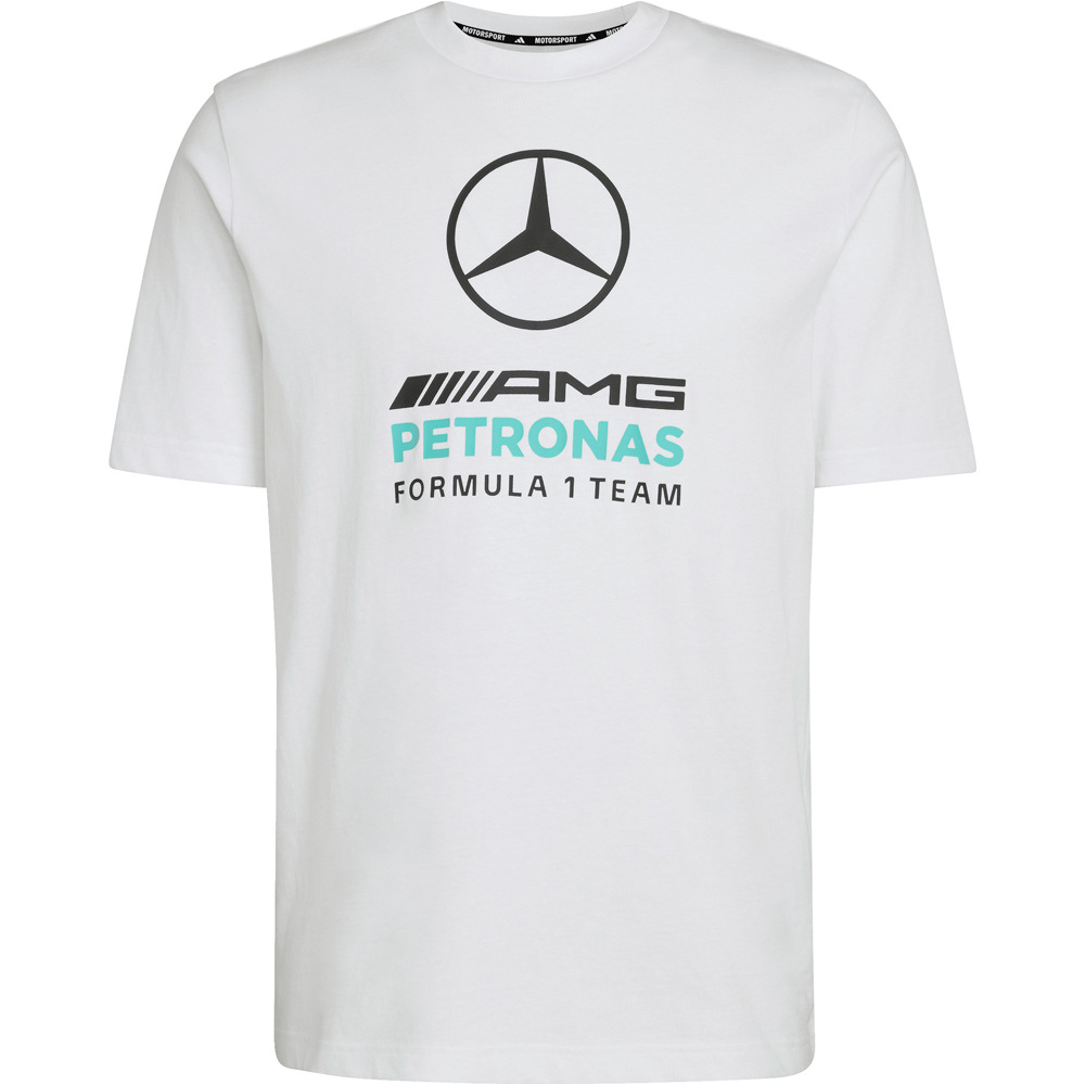 adidas camiseta manga corta hombre MERCEDES-AMG PETRONAS F1 DNA BLANCO 04