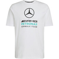 adidas camiseta manga corta hombre MERCEDES-AMG PETRONAS F1 DNA BLANCO 04