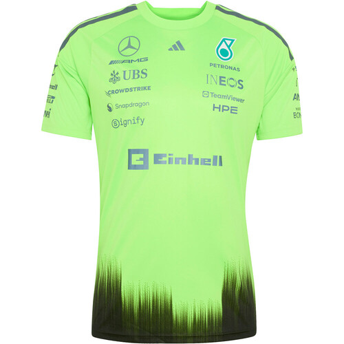 adidas camiseta manga corta hombre MERCEDES-AMG PETRONAS F1 SETUP VERDE