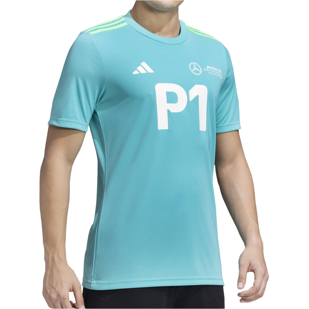 adidas camiseta manga corta hombre MERCEDES-AMG PETRONAS F1 TEAM WINNER AZUL 03