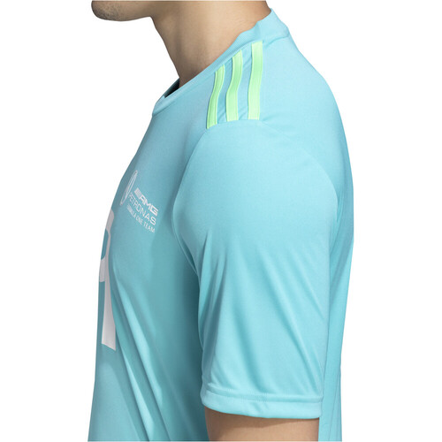 adidas camiseta manga corta hombre MERCEDES-AMG PETRONAS F1 TEAM WINNER AZUL